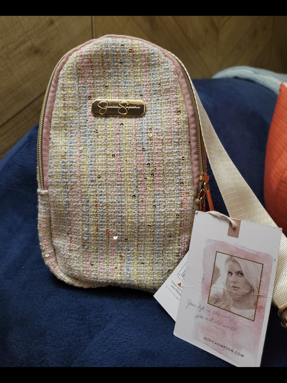 Jessica Simpson One-Strap Crossbody Sling Bag